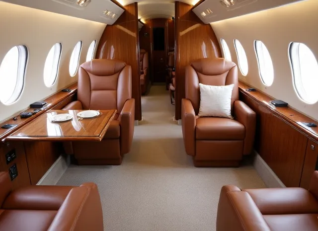 Bombardier Global 7500 interior