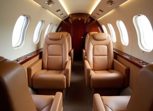 Cessna Citation Longitude interior